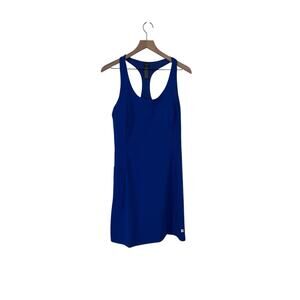 Sweaty Betty Womens Power Workout Dress Athletic Blue Sleeveless Size Large